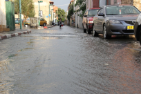  بالفيديو: بداية موسم الأمطار - أمطار محلية غزيرة تهطل على مدينة يافا